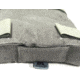Ulfhednar Mini Cookie Dough Support Pillow, Light-Weight, SpexLite 5064, Wolf Grey, UH104-MK2-LW