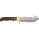 Uncle Henry 185UH Elk Next Gen Fixed Gut Hook Blade Knife, 4.3in, 7Cr17Mov Stainless Steel Blade, Staglon Handle, 1116410