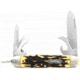 Uncle Henry Uncle Henry 23UH Scout Next Gen Folding Knife, 2.44in 7Cr17MoV HC Stainless Steel Drop Point Blade, Staglon Handle, Sliver, 1135998