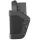 Uncle Mike's Pro 2 Dual Retention Holster, Glock 29/Glock 30/Glock 36/Glock 21/Smith &amp; Wesson M&amp;P, Left Hand, Plain, Black, 43252
