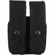 Uncle Mike's Fitted Pistol Magazine Pouch w/ Insert, Divided, Double Stack, Cordura 88367 