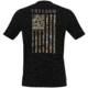 Under Armour New Freedom Flag Camo T-Shirt - Mens, Black / Brown Umber, Extra Large, 1370816002XL