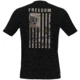 Under Armour New Freedom Flag Camo T-Shirt - Mens, Black / Desert Sand, 2XL, 13708160012X