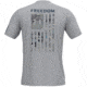 Under Armour New Freedom Flag Camo T-Shirt - Mens, Halo Gray, Extra Large, 1370816014XL