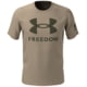 Under Armour Freedom Logo T-Shirt - Men's, Desert Sand, Small, 1370811290SM