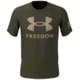 Under Armour Freedom Logo T-Shirt - Men's, Marine OD Green, Large, 1370811390LG