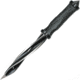 United Cutlery M48 Cyclone Boot Knife, 5.75 two-tone finish 2Cr13 stainless blade, Black checkered GRN handle, UC3287