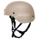 United Shield ACH Ballistic Helmet Level IIIA LE Style Mid Cut w/ 4pt Harness System, Tan, XL ACH-MICH LE - MID CUT-TN-XL