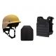 United Shield Active Shooter Level IV, PST 650 Helmet, 2 10inX12in Zeta6h Plates, Tan, Small ASLIV-S-T