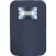United Shield Lightweight Level III Plus Shield, with viewport and LED Light, 20inx34in, Black, 20x34-LWIIIPLUS-WVP-LED