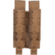 United States Tactical Double Rifle Mag Pouch, Coyote, UST-MOL01902