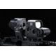 Unity Tactical Fast Absolute Riser, Elevates Absolute Cowitness to 2.26&quot; Optical Height, Direct to Picatinny, Black Anodized, FSTRAB