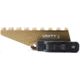 Unity Tactical Fast Absolute Riser, Elevates Absolute Cowitness to 2.26&quot; Optical Height, Direct to Picatinny, Flat Dark Earth, FSTRAF