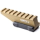 Unity Tactical Fast Absolute Riser, Elevates Absolute Cowitness to 2.26" Optical Height, Direct to Picatinny, Flat Dark Earth, FSTRAF