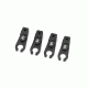 Unity Tactical Sordin Arc Rail Adapter Kit - BTH, Black HLM-SABB