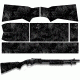 US Night Vision KRYPTEK Camo Pre-Cut Universal Shotgun Skin Vinyl Wrap, 20x30in, Kryptek Typhon 046530