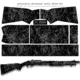 US Night Vision Moon Shine Camo Pre-Cut Universal Shotgun Skin Vinyl Wrap, 20x30in, Harvest Moon 015042
