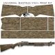 US Night Vision Tiger Stripe Camo Pre-Cut Universal Shotgun Skin Vinyl Wrap, 20x30in, All Terrain Tiger 056531