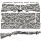 US Night Vision Tiger Stripe Camo Pre-Cut Universal Shotgun Skin Vinyl Wrap, 20x30in, Deep Woods Snow 056532