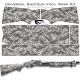 US Night Vision Tiger Stripe Camo Pre-Cut Universal Shotgun Skin Vinyl Wrap, 20x30in, Deep Woods Snow 056532