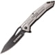 USMC USMC Framelock A/O Folding Knife, 3.5" black finish 3Cr13 stainless blade, Gray anodized aluminum handle, M-A1060GY