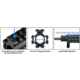 UTG Pro AR15 Low-pro Quad-rail Gas Block for .75in Barrel, Black, MTU012