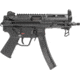 UTG Pro Drop-in Handguard/Clawmount, MP5K, Black, MTU055SSMK