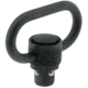 Leapers UTG Pro Heavy Duty QD Sling Swivel, 1.4in Loop, Steel, Black, Small, TL-QDSW38