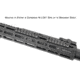 UTG Pro M-LOK 7-Slot Picatinny Rail Section, Black, MTURS10M