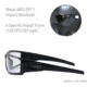 UVEX Uvex Hypershock Glasses Smoke Brown Frame/Gold Mirror HC Lens, S2964