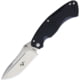 V NIVES Olympian Linerlock Folding Knife, 5in Closed, 3.75in Satin 154Cm SS Blade, Black Textured G10 Handle, Thumb Stud, Pocket Clip, Black Synthetic Storage Case, V11GPBK