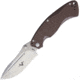 V NIVES Olympian Linerlock Folding Knife, 5in Closed, 3.75in Satin 154Cm SS Blade, Dark Earth Textured G10 Handle, Thumb Stud, Pocket Clip, Black Synthetic Storage Case, V11GPE