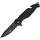 V NIVES TGL Trailblazer Linerlock Blk Folding Knife, 3.75 black finish D2 tool steel blade, Black FRN handle, V23GPBGBK