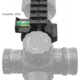Vector Optics ACD Mount Ring, 30mm/ 1in Tube, 6063-T6, Matte, w/ Side Level Bubble &amp; Built-In Picatinny Rail, 4 Slots, Black, SCACD-07