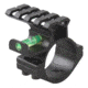 Vector Optics ACD Mount Ring, 30mm/ 1in Tube, 6063-T6, Matte, w/ Side Level Bubble &amp; Built-In Picatinny Rail, 4 Slots, Black, SCACD-07
