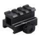 Vector Optics Riser Mount Rail, Picatinny, 0.83in Height, 1.6in Long, 3 Slots, 6063-T6, Black, SCRA-59
