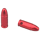 Vector Optics Snap Caps, Pistol, 9mm Luger, 6 Rounds/ Pack, w/ Sling, Red, SCSC-04