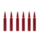 Vector Optics Snap Caps, Rifle, .223 Remington, 6 Rounds/ Pack, w/ Sling, Red, SCSC-01