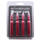 Vector Optics Snap Caps, Rifle, .30-06 Springfield, 4 Rounds/ Pack, w/ Sling, Red, SCSC-06