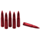 Vector Optics Snap Caps, Rifle, 7.62x39mm, 6 Rounds/ Pack, w/ Sling, Red, SCSC-02