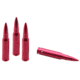 Vector Optics Snap Caps, Rifle, 7.62x51mm NATO, 4 Rounds/ Pack, w/ Sling, Red, SCSC-05
