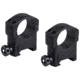 Vector Optics Tactical Rifle Scope Rings, 1in Tube, Picatinny/ Weaver, 25.4mm Height, 6063-T6, Matte, Black, SCTM-37