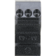 Vector Optics X-Accu 30mm Adjustable Elevation Picatinny Rings, 1913 Picatinny Mount, Black Matte, Chorme, XASR-3040
