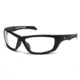 Venture Gear Tactical Howitzer Safety Glasses w/Clear Anti-Fog Lens, Black, Universal VGSB1310T