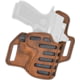 Versacarry Compound OWB Leather Belt Holster, 1911, Right Hand, Distressed Brown, C2212-2