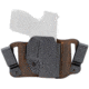 Versacarry Insurgent Deluxe IWB/OWB Molded Polymer Belt Holster, Glock 19, Right Hand, Distressed Brown, INS201G19
