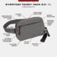 Vertx 2.0 Everyday Fanny Pack, Wolf Grey, F1 VTX5264 WGY NA N/A