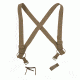 Viking Tactics VTAC Combat Suspenders, Coyote VTAC-SS-CT