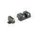 Viking Tactics VTAC Sig Sauer Sights, Fiber Front / Steel Rear - F8,R8, VTAC-VSSIG-FB-8/8