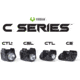 Viridian Weapon Technologies CTL Custom 525 Lumens LED Weapon Light, Lithium Ion, Black, Hellcat/Hellcat Pro, 930-0048